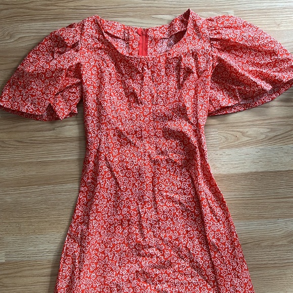 Beautiful handmade 70s prairie dress 🌹 - Picture 1 of 3